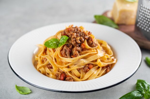 tagliatelle al ragù di coniglio
