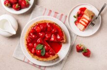 Cheesecake alle fragole senza cottura