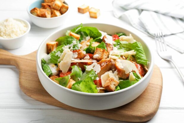 insalata di pollo e verdure