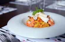 Pasta con cicale di mare