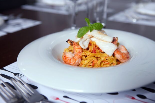 Pasta con cicale di mare