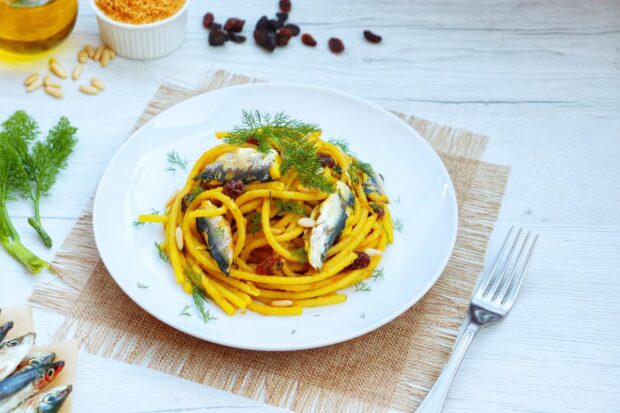 pasta con sarde e finocchietto
