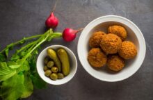 Polpette di ceci fritte