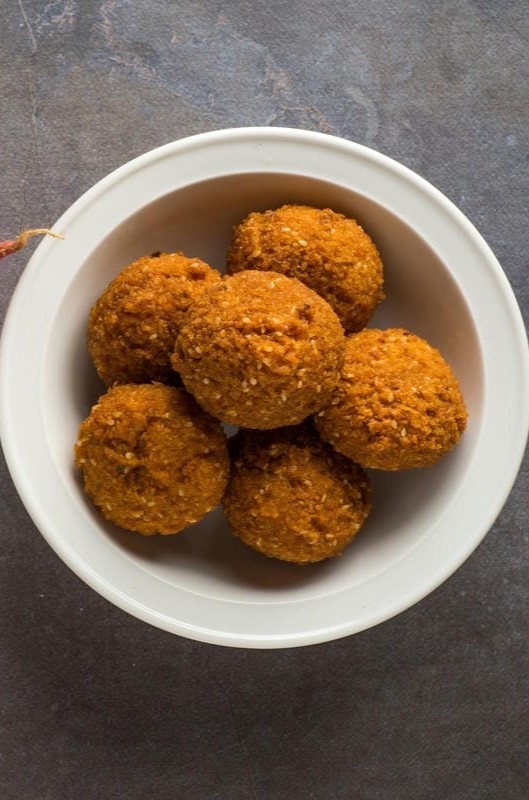 polpette di ceci fritte