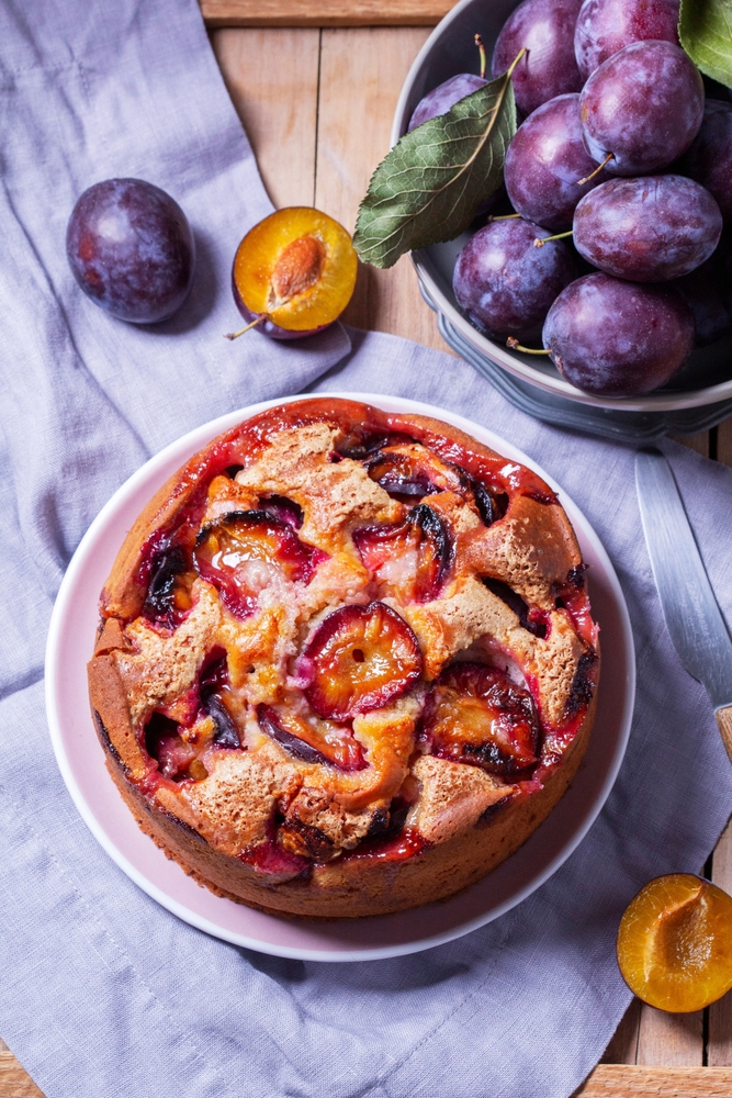 Torta di prugne, ricetta
