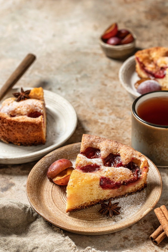 Torta con prugne secche, ricetta