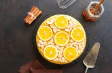 Torta mandorle e arancia