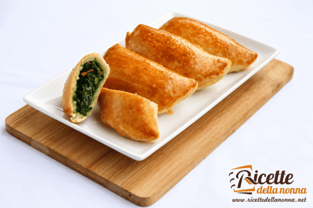 Calzone farcito con bietole
