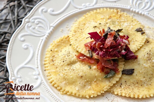 Ravioli al radicchio