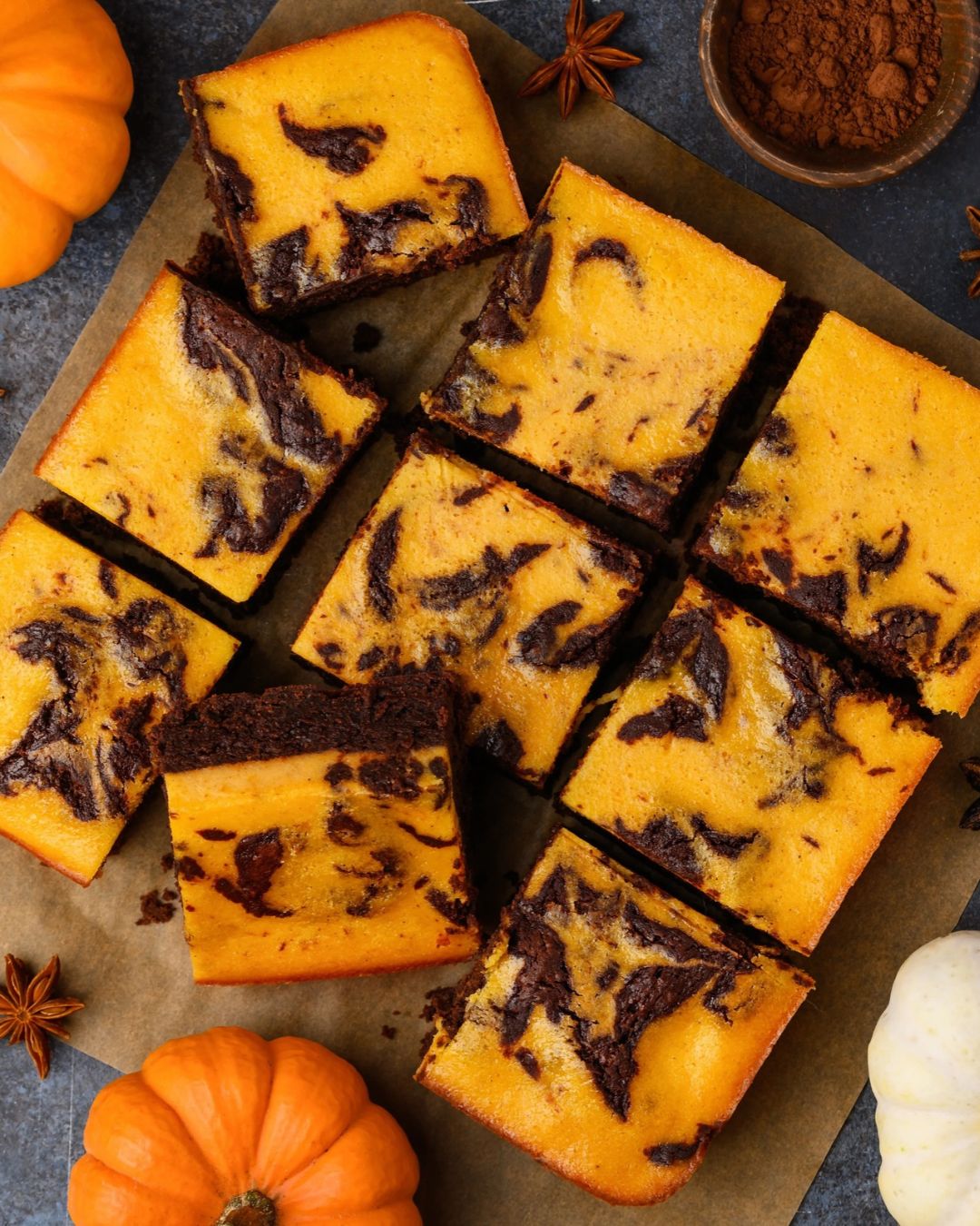 Torta zucca e cioccolato