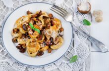 Gnocchi ai funghi porcini